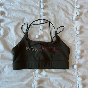 Peloton Green Sports Bra